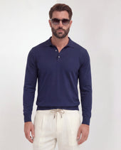 Long Sleeve Polo Made In Italy