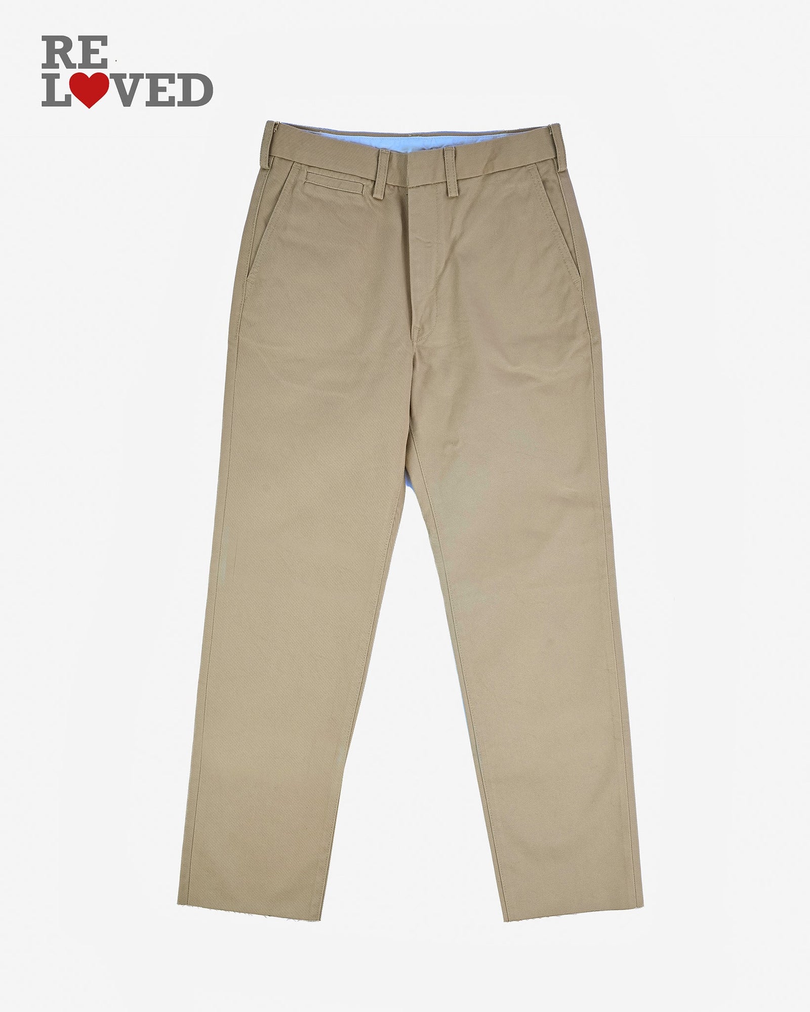 12oz Heavy Cotton Relaxed Fit Chinos Tag 31 Cut To 28 75