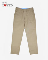 12oz Heavy Cotton Relaxed Fit Chinos - Khaki (IH-731-KHA) Tag 31, Cut to 28.75''