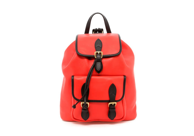 Classic Backpack - Hibiscus/Black - Tumbled