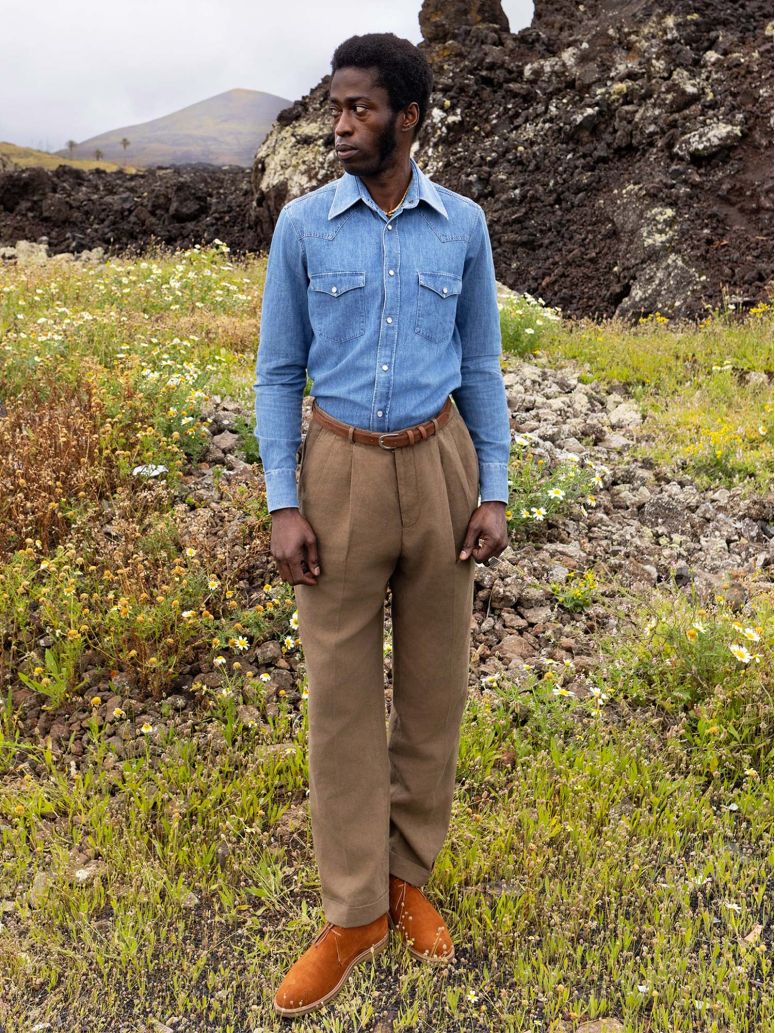 High Waisted Havana Trousers Faro
