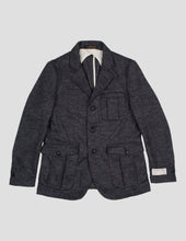 HIGHLAND “HERRINGBONE DI MAGLIA” PURE WOOL