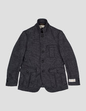 HIGHLAND “HERRINGBONE DI MAGLIA” PURE WOOL