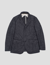 HIGHLAND “PIED DE POULE” PURE WOOL KNIT