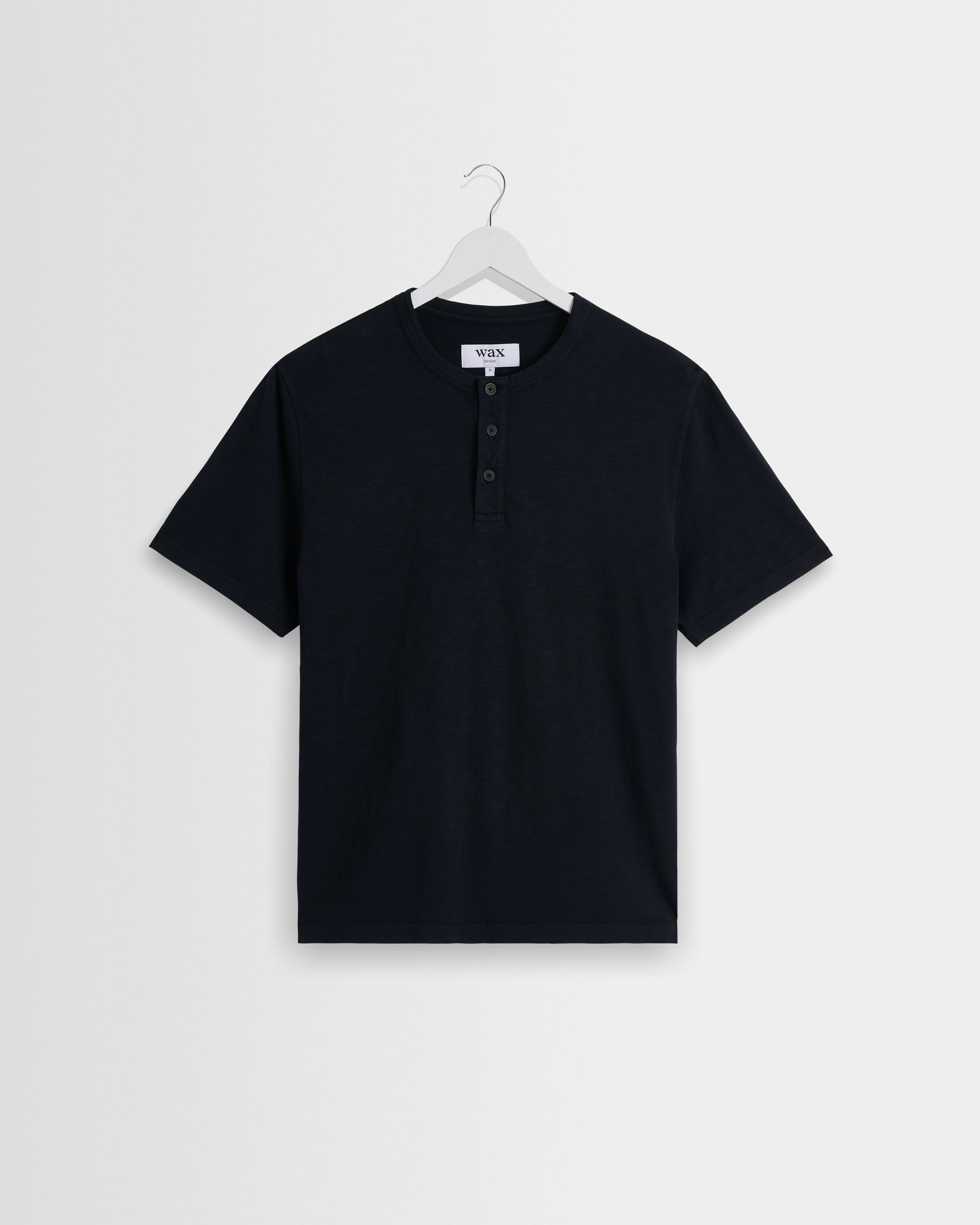 Hill Slub Organic Cotton Henley T Shirt
