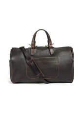 HOBO | Vegetable-tanned Leather Travel Bag | Dark Brown