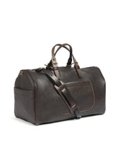 HOBO | Vegetable-tanned Leather Travel Bag | Dark Brown