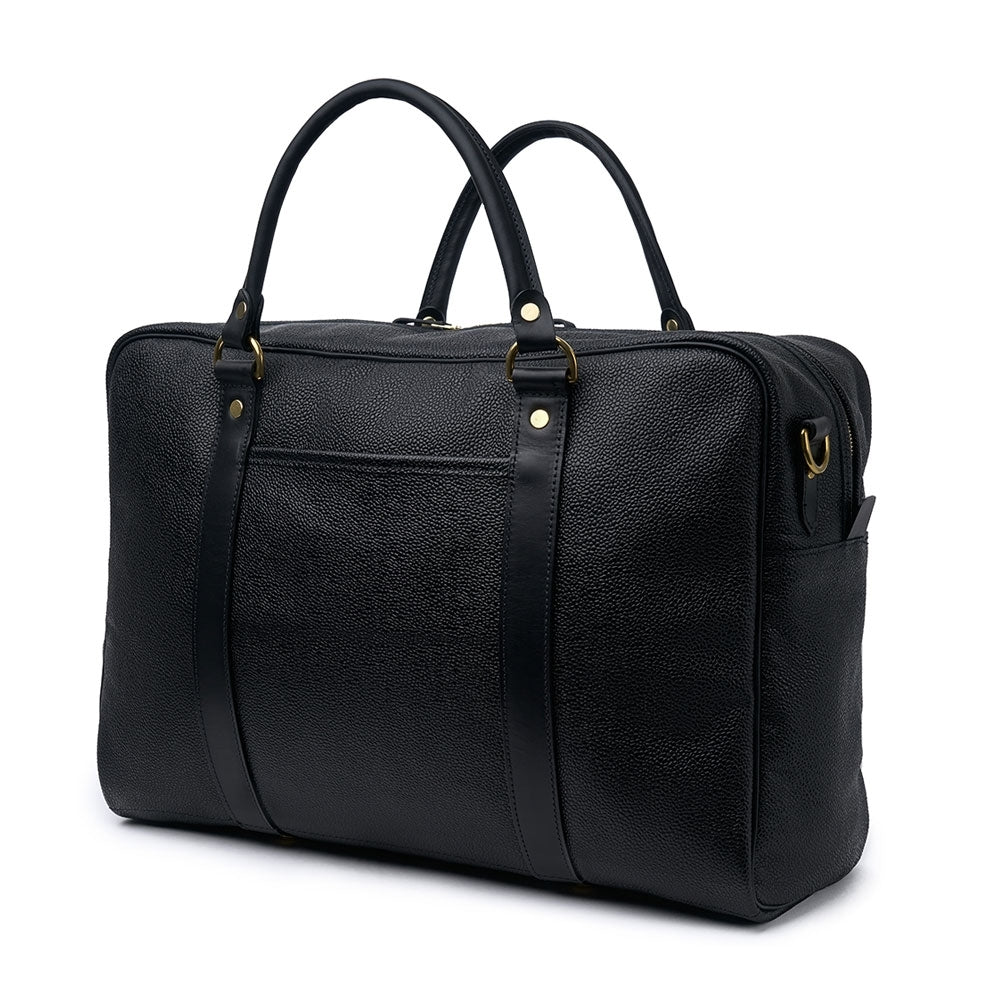 Holdall In Grain Leather