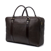 Holdall in Walnut Grain Leather