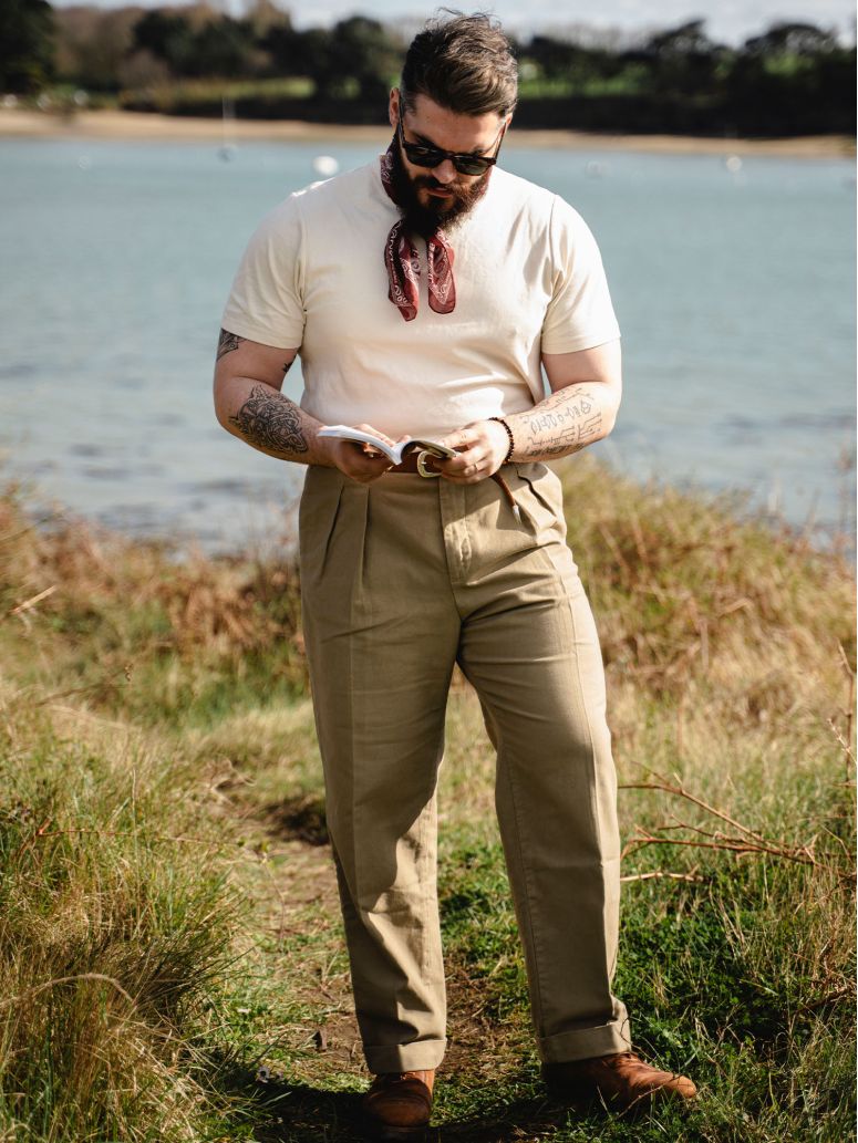 Hazelnut Hollywood Trousers Gable