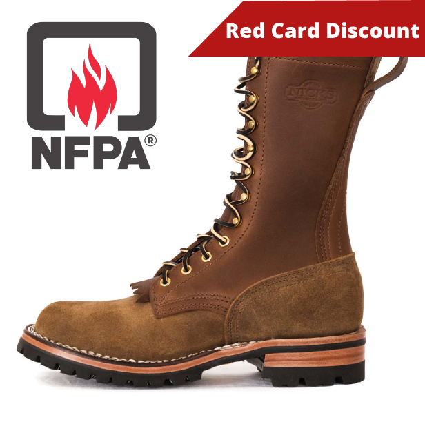 Hot Shot Moderate Arch Red Card Wildland Fire Boots