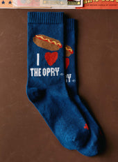 The I W X Opry Hot Dog Sock