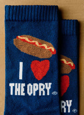 The I W X Opry Hot Dog Sock