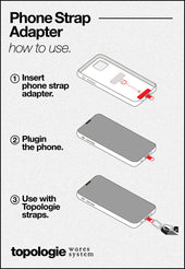 Topologie D Ring Phone Strap Adapter