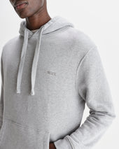 Hoxton Heather Brushed Organic Cotton Hoodie