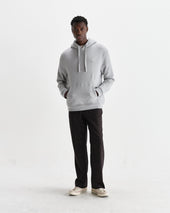Hoxton Heather Brushed Organic Cotton Hoodie