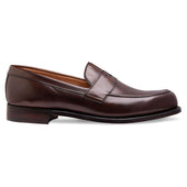 Hudson Penny Loafer in Mocha Calf Leather