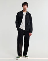 Hyde Organic Cotton Twill Straight Fit Trousers