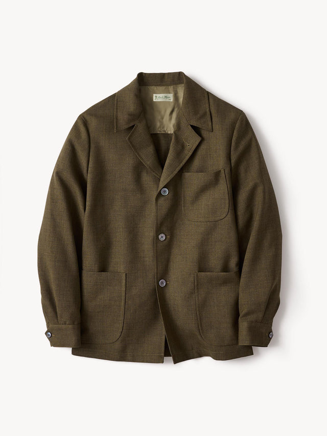 Heather Olive Hollywood Fox Air Chore Jacket