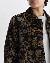 Iggy And Khaki Chenille Jacquard Jacket
