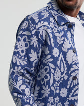 Iggy And Ecru Floral Jacquard Jacket
