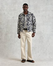Iggy And Ecru Beach Jacquard Jacket