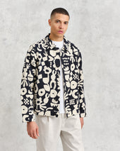 Iggy And Ecru Spin Jacquard Jacket