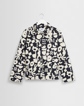 Iggy - Navy And Ecru Spin Jacquard Jacket