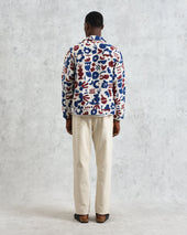 Iggy Red And Blue Spin Jacquard Jacket