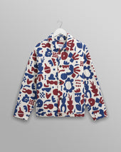 Iggy - Red And Blue Spin Jacquard Jacket