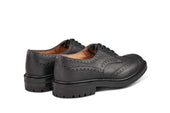 Ilkley Country Shoe - Black Scotch Grain