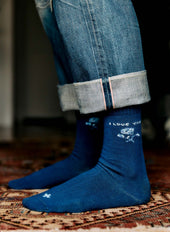 the "i love you" sock