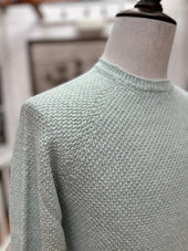 Moss Stitch Raglan Sweater