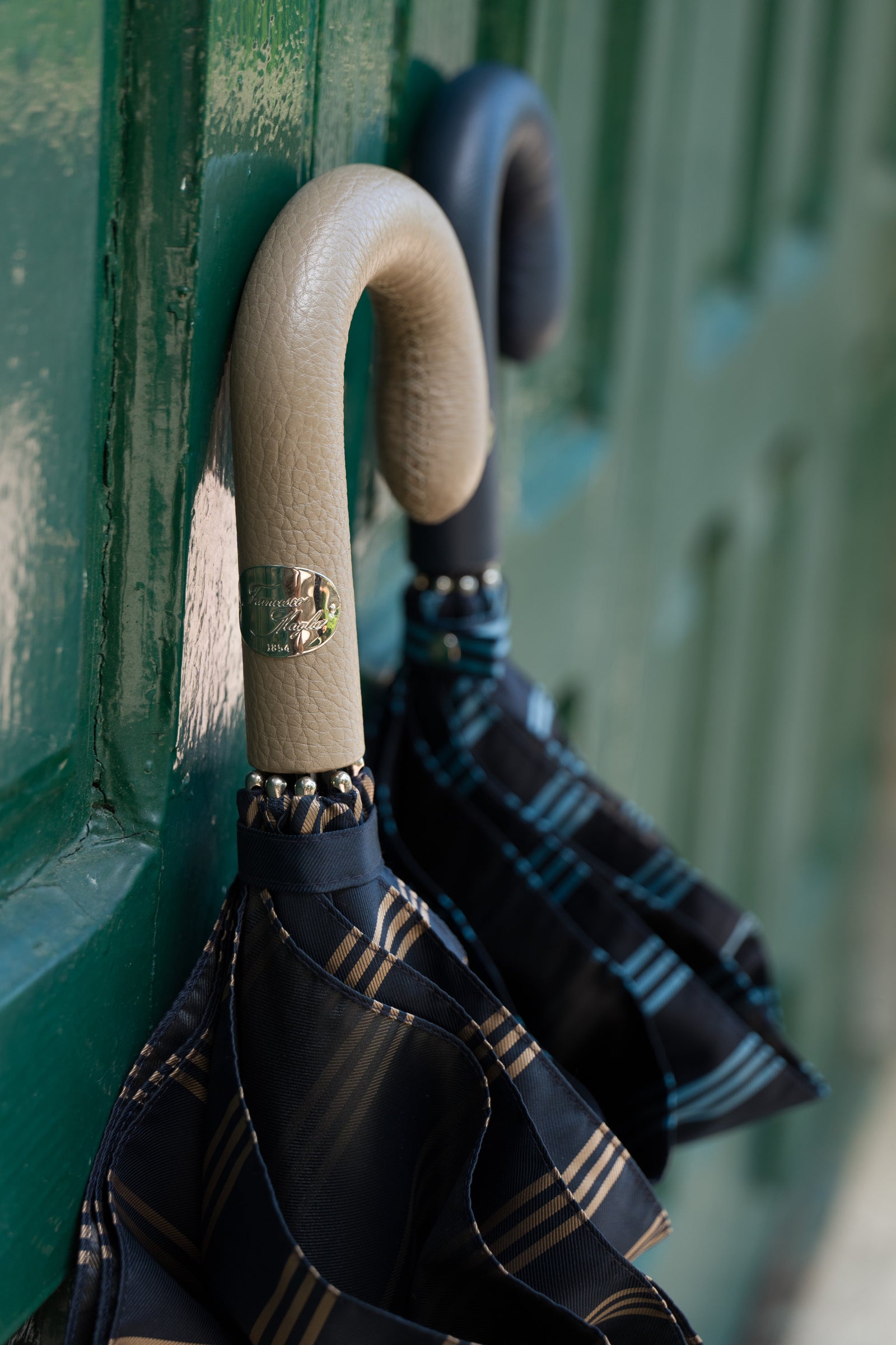 Calf Leather Storm Umbrella