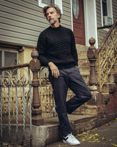 Steve Mcqueen Natural Galway Irish Wool Sweater
