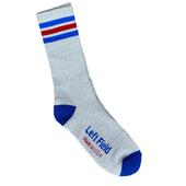 Grey Striped Bamboo Tube Socks