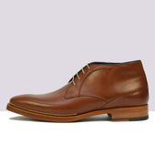 ZENOBI SADDLE CALF MID BROWN