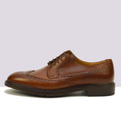 GRAYSON SADDLE CALF MID BROWN