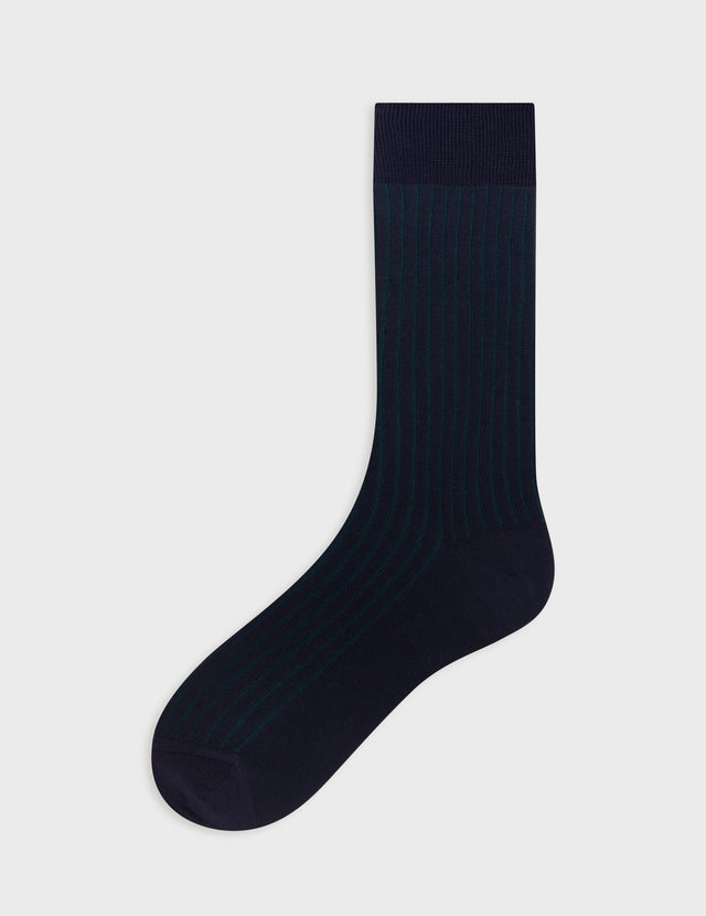 Chaussettes vanisées marine