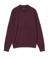 FF30G Mock Neck Sweater Super Extra Fine Merino