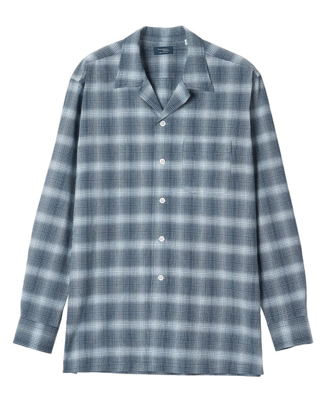 Speck-Dyed Cotton Casual Shirt