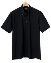 Piqu Polo Shirt Button Down