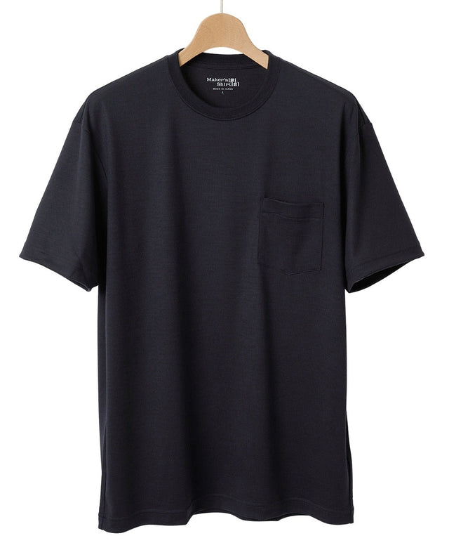 Merino Wool T-Shirt with Pocket