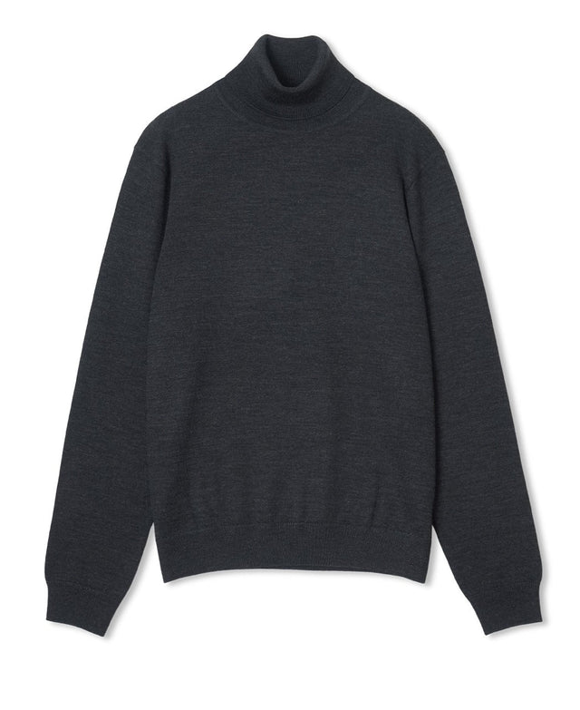 Turtleneck Sweater 12-gauge Super Extra Fine Merino