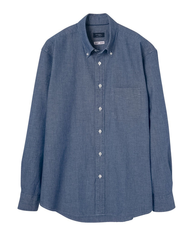 Casual Chambray Button-Down