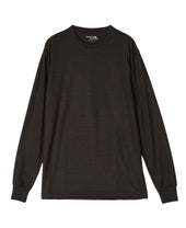 Merino Wool Crew Neck Long Sleeve T Shirt