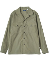 Cotton Back Satin Utility Shirt