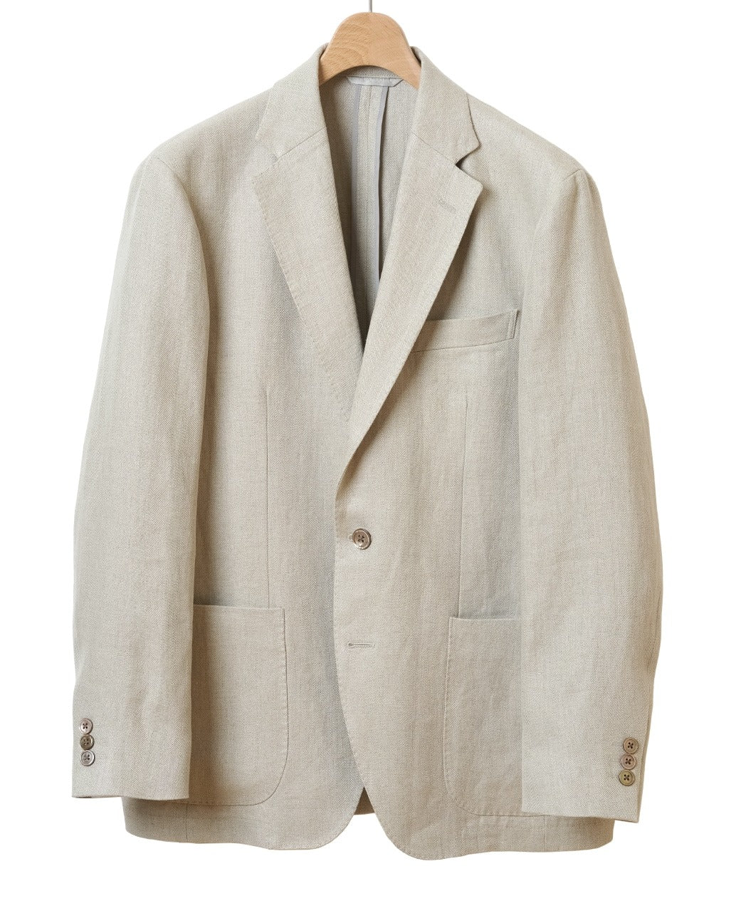 Linen Herringbone Comfort Jacket
