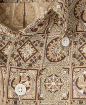 VINTAGE IVY BATIK PRINT SHIRT