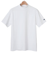 Mock neck golf top with logo